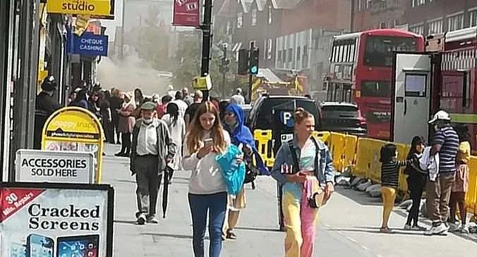 Firefighters Rush to Blaze at Costa Coffee on Eltham High Street