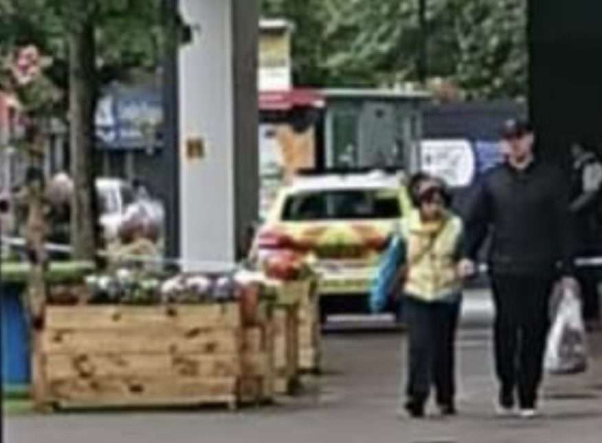 Officers attended and found a 23-year-old woman suffering from stab wounds