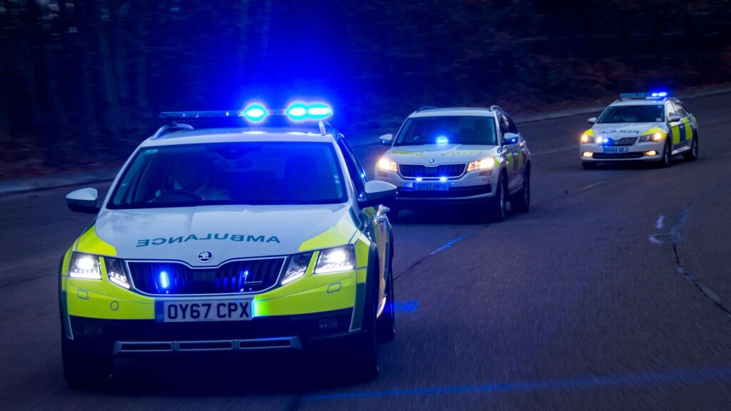 Motorcyclist sustained serious injuries