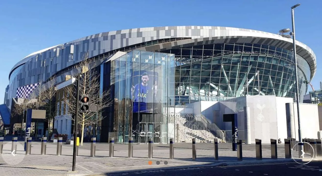 UPDATED:300 People evacuated from Tottenham Football  club  after blaze breaks out