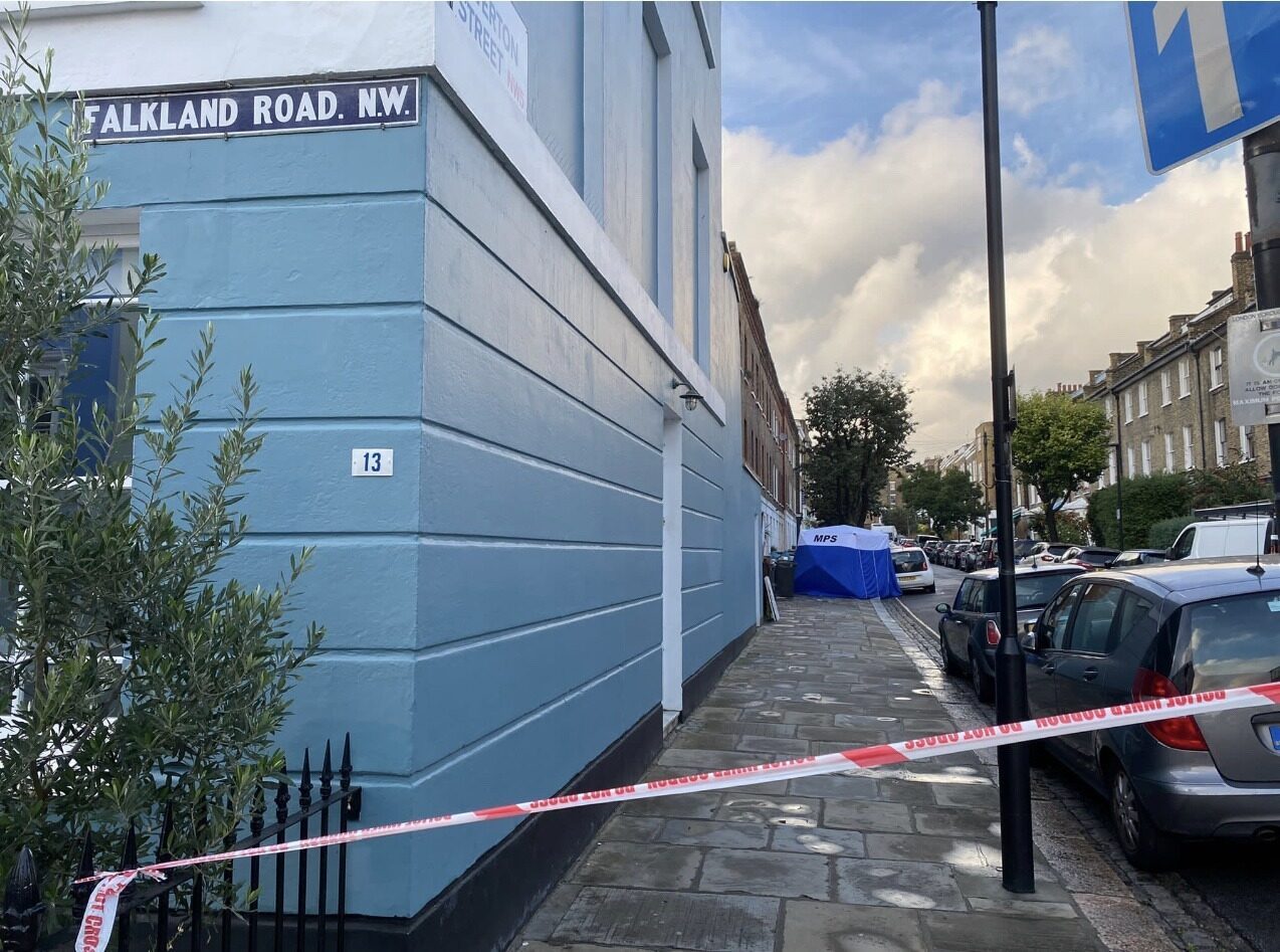 Police probe fatal fall from height in Camden
