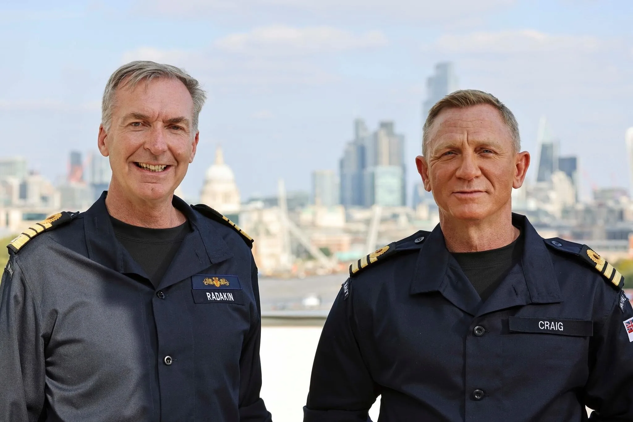 Daniel Craig Honoured as Royal Navy Commander Ahead of No Time to Die Release