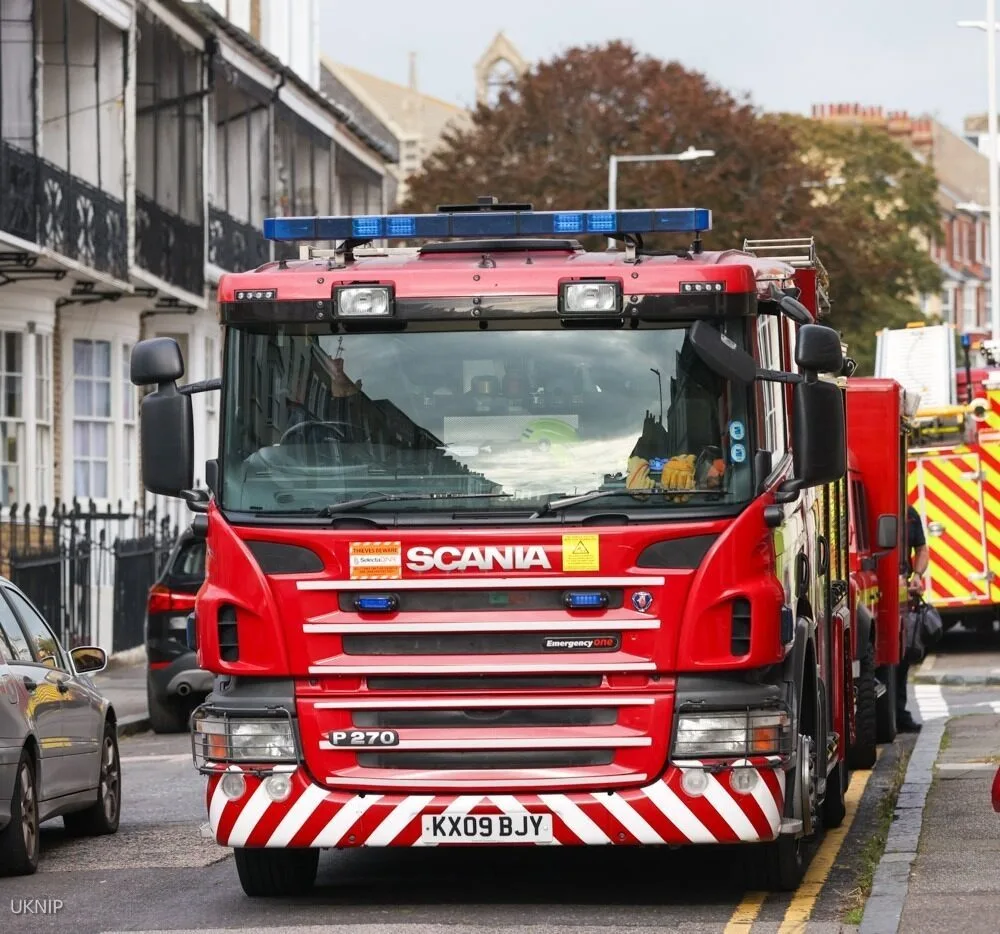 Blazing Kitchen Fire in Gillingham Tackled by Kent Fire Crews Using Hose and Ventilation Fans