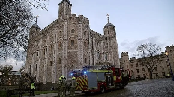Firefighters and Police Join Forces in Tower of London Blaze Drill to Protect Priceless Artefacts