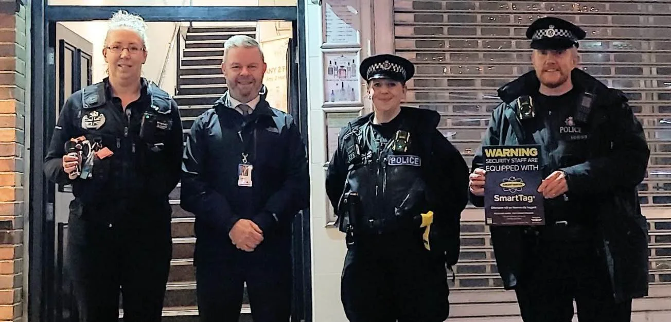 Ashford Cracks Down on Nightlife Crime with Invisible Spray Tags to Catch Troublemakers