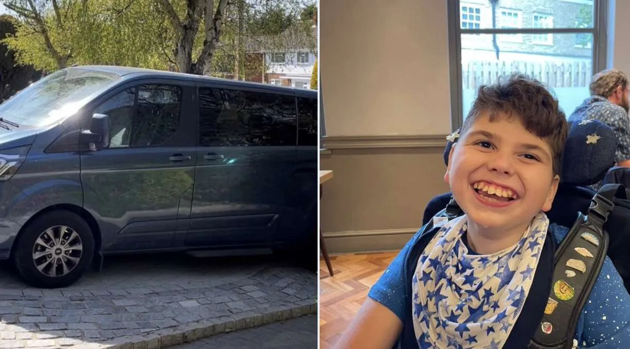 Police Hunt for Stolen Ford Transit Lifeline Vital to Young Harvey in Epsom