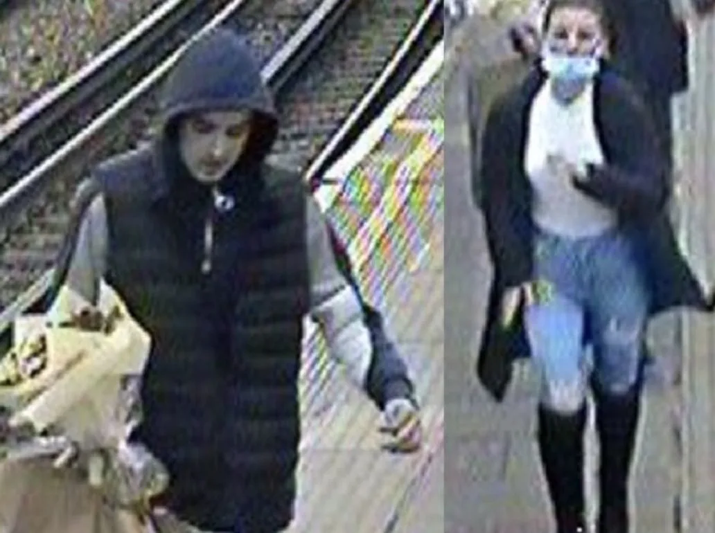 Brutal East Acton Tube Robbery: Police Release CCTV of Violent Couple Wanted for Attack on Central Line Train