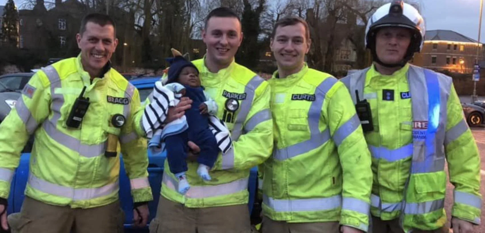Toddler Locked in Car on Hythe Bridge Street – Firefighters Rescue Calm Little Boy in Minutes