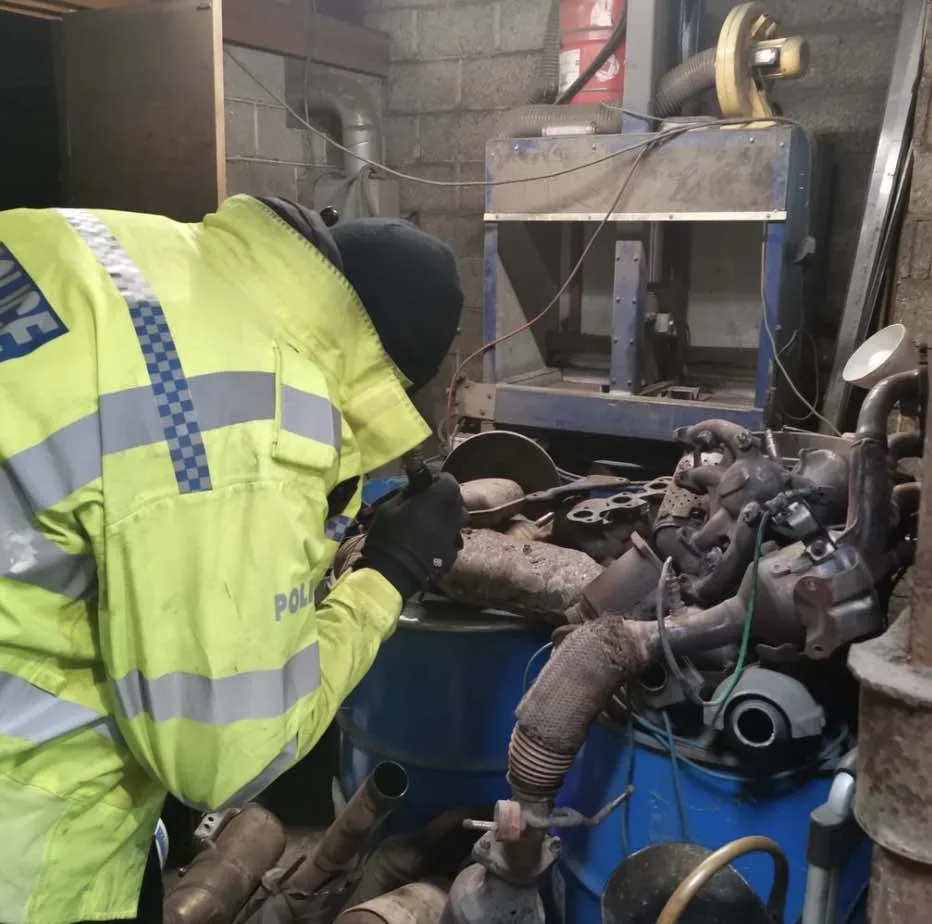Dorset Police Blitz Slashes Catalytic Converter Thefts from 98 to 2 in Major Scrap Metal Crackdown