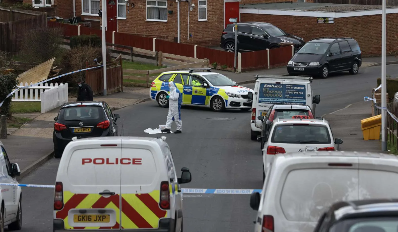 Man rushed to hospitial as police launch probe in Chatham