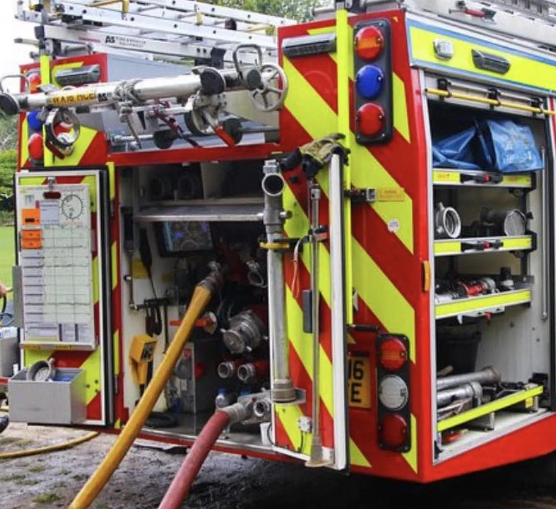 Huge Marshland Blaze in Neston Fought by Six Fire Engines as Arson Suspected