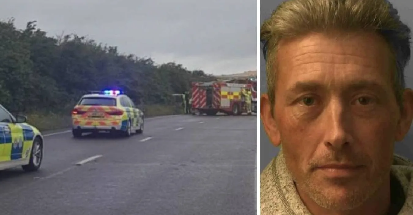 Drug-Driven Van Driver Jailed for High-Speed Crash Injuring BMW Motorist on Wet A27
