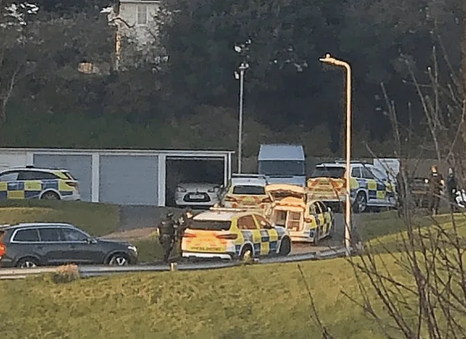 Samurai Sword Terror Near Golden Arrow Pub Sparks Police Air and Armed Hunt, Two Arrested