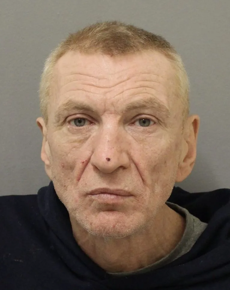 A man has been jailed for knife and racial harassment offences