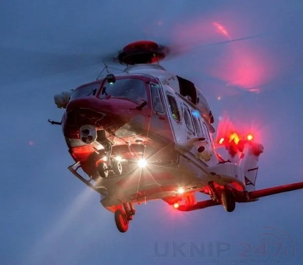 Major Rescue Operation Underway Near Folkestone After Person Spotted in Water