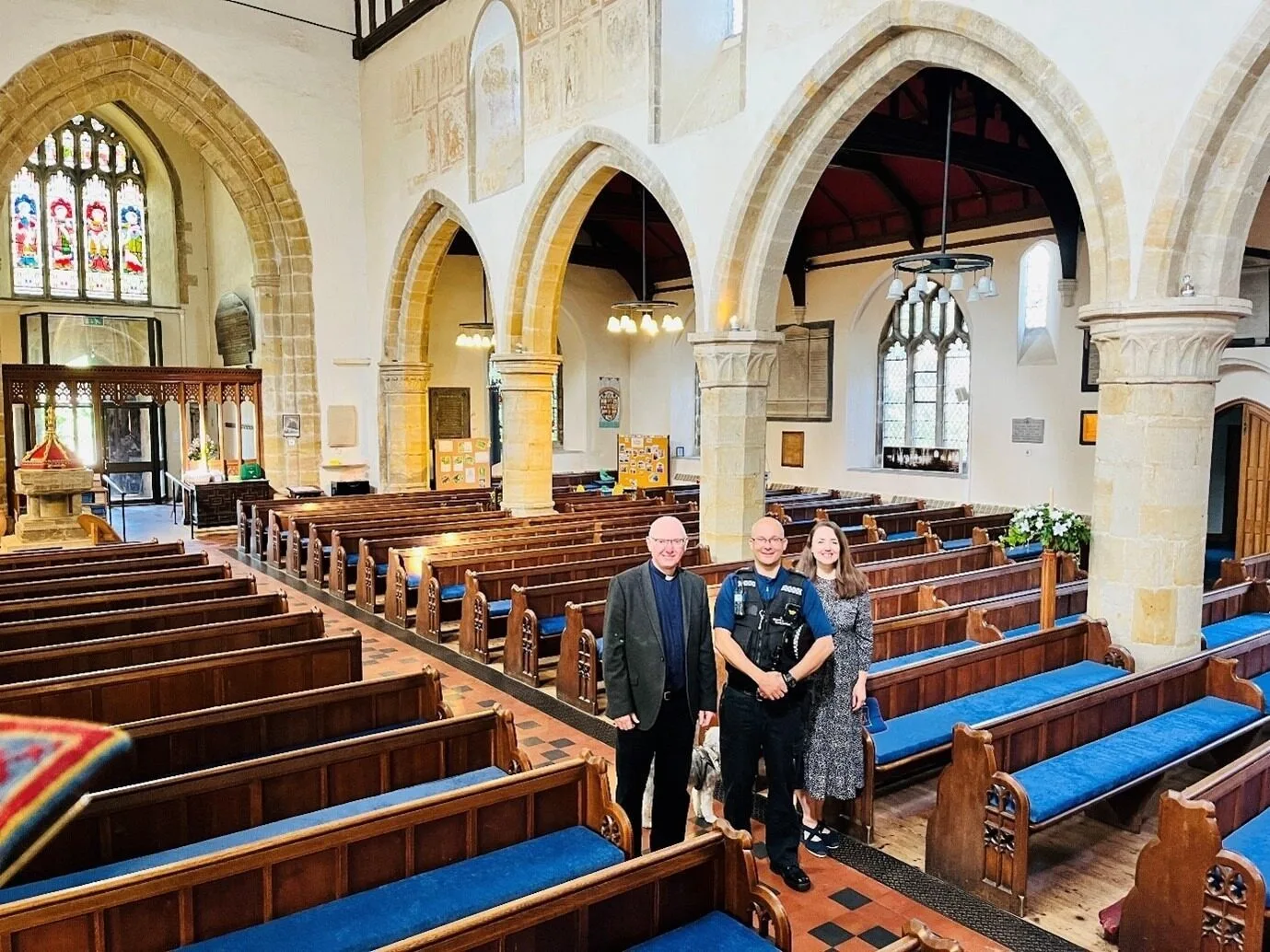 Battle’s St Marys Church Nets £500 Sussex Police Grant from Seized Assets Fund