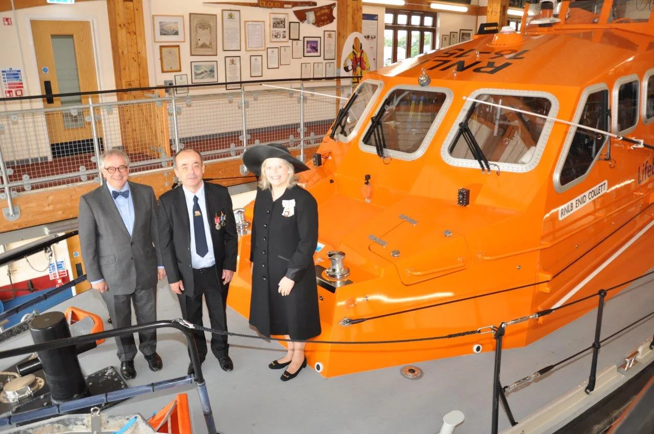 Shoreham RNLI Hero Andy Morgan Bags British Empire Medal and Long Service Award for Lifesaving Dedication
