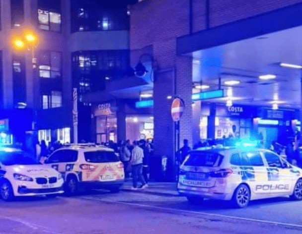 Triple stabbing has  taken place at Harrow-On-The-Hill Station