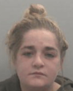 Lacey Cripps is wanted for assaulting an emergency worker.