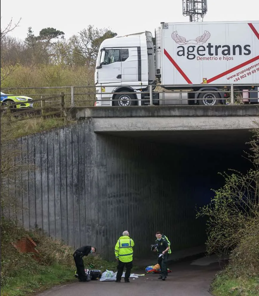 Spanish Lorry Driver Airlifted After Falling From M20 Bridge While Queuing in Operation Brock