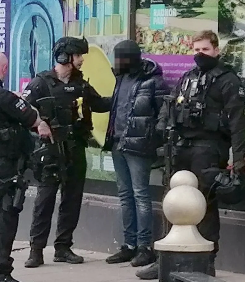 Armed Police Arrest Two Men in Dramatic Folkestone Bank Holiday Raid