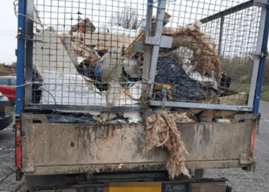 Kent Police Crack Down: Two Men Arrested in Stolen Van in North Kent Illegal Waste Sweep