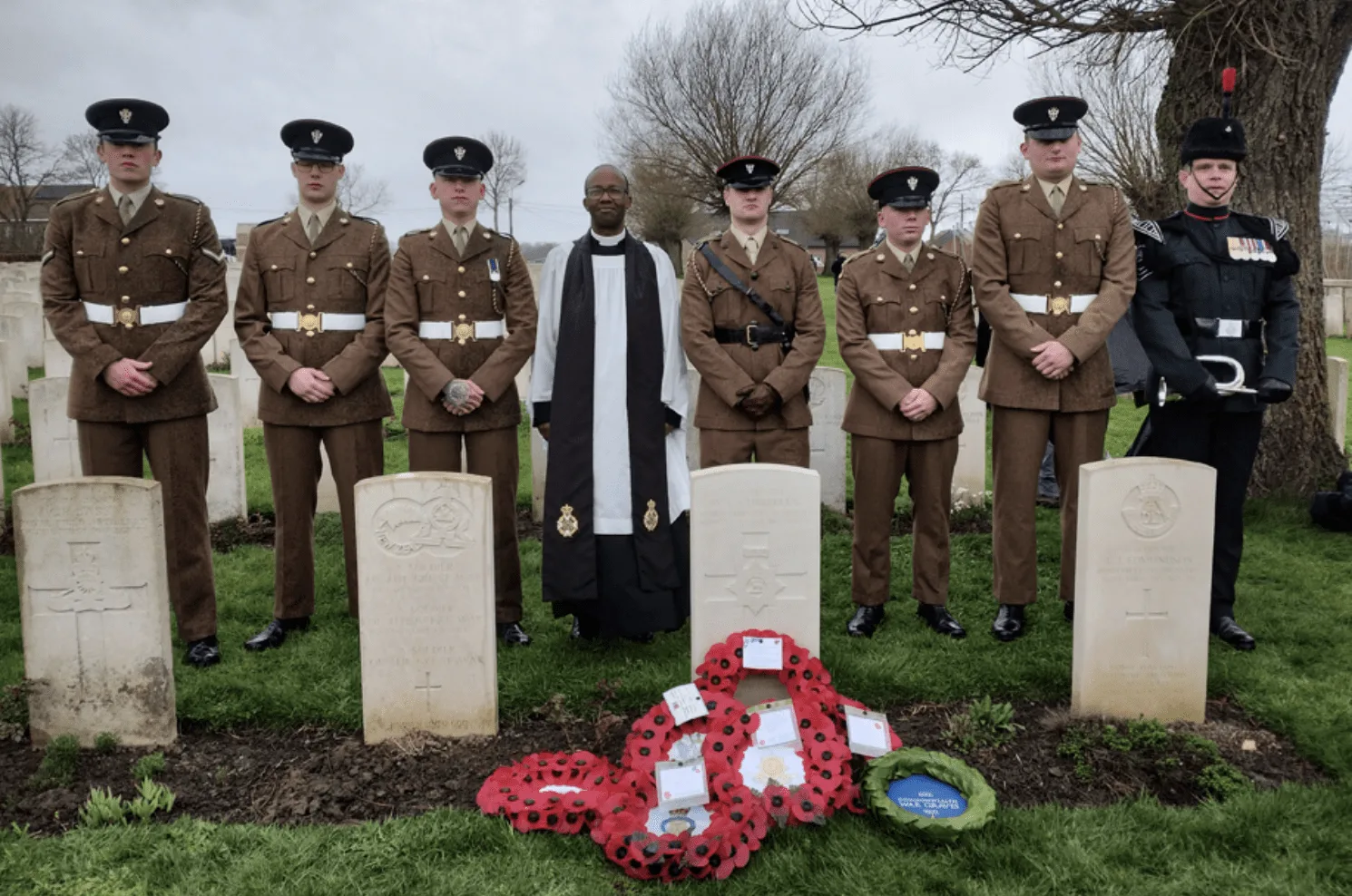 Grave of a Worcestershire Soldier Identified in Belguim