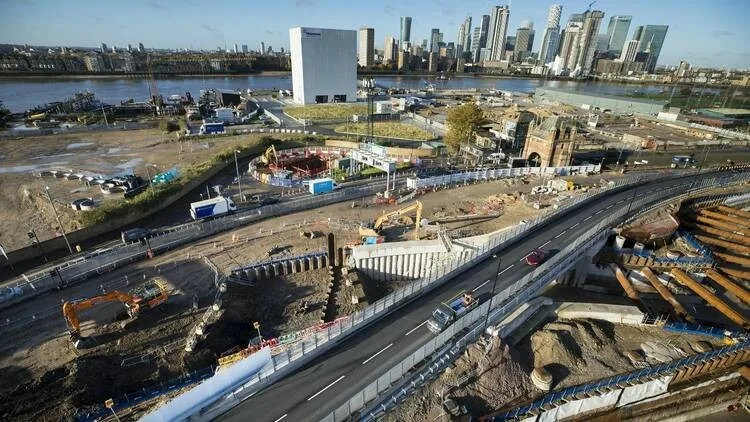 Blackwall Tunnel Southbound CLOSED Weekends in March and April for Major Silvertown Upgrade