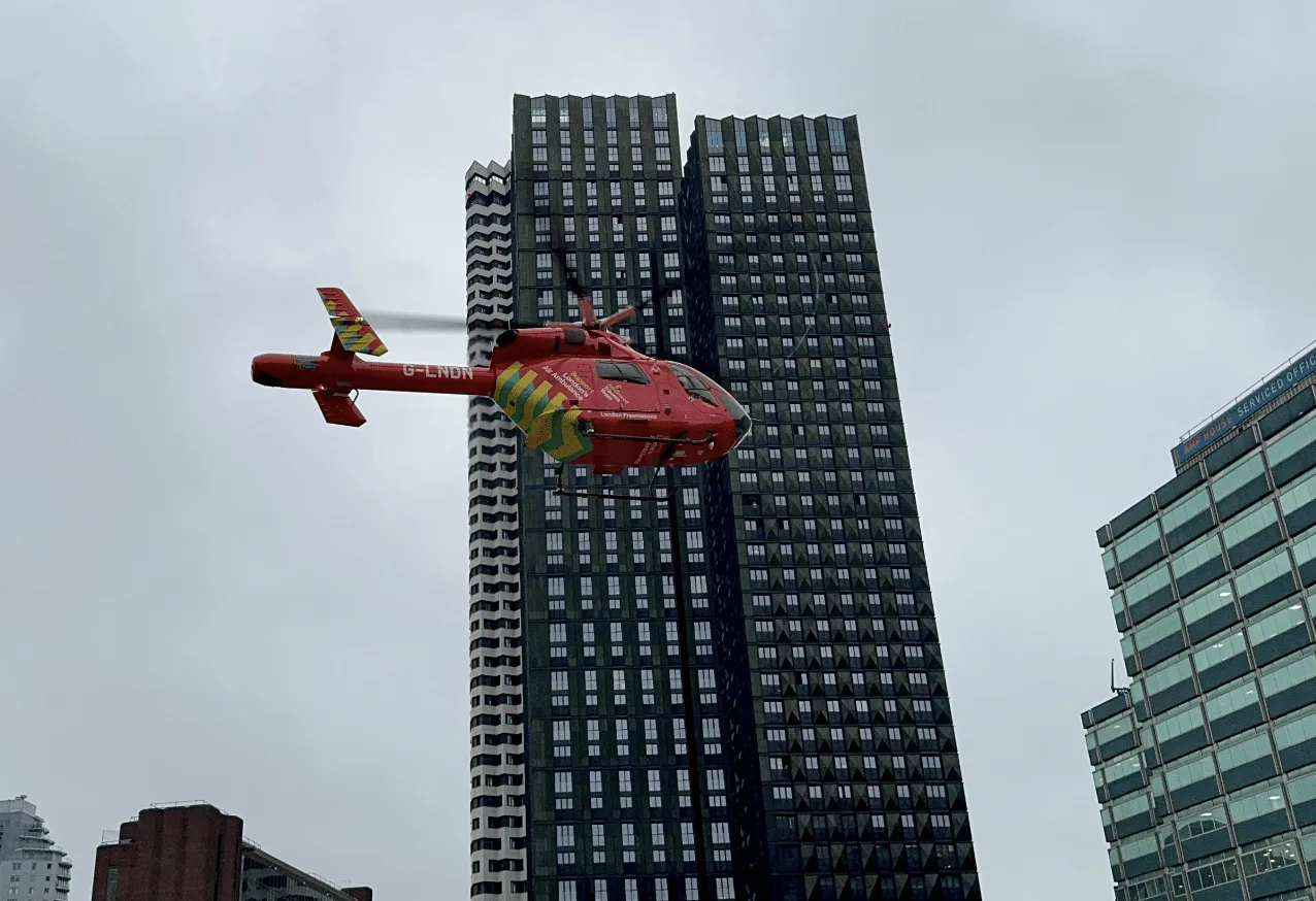 Air Ambulance and Police Rush to Croydon Assault Scene as Tram Services Pause