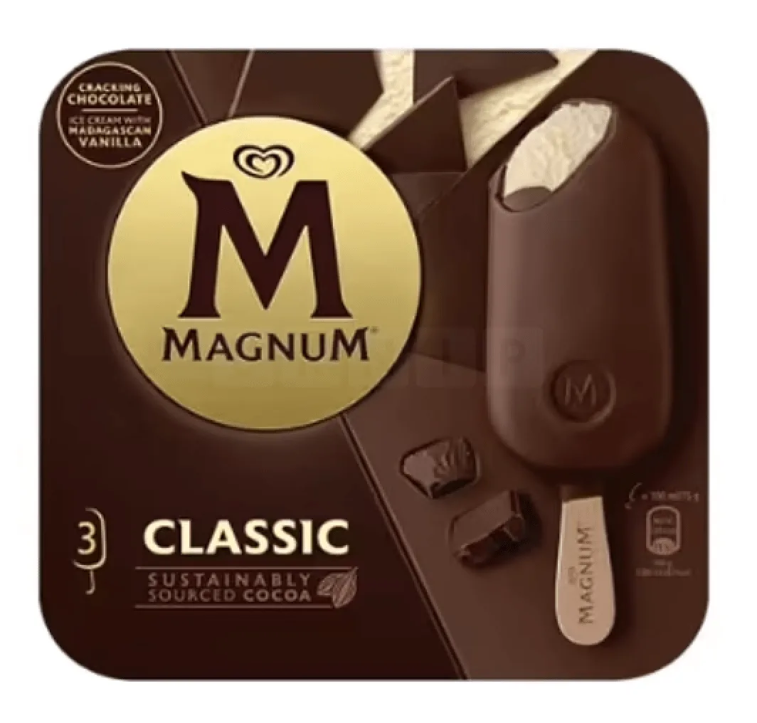 Magnum Ice Cream Recall: Do Not Eat Classic Sticks Best Before 11/2025 Over Metal Fragments Fear