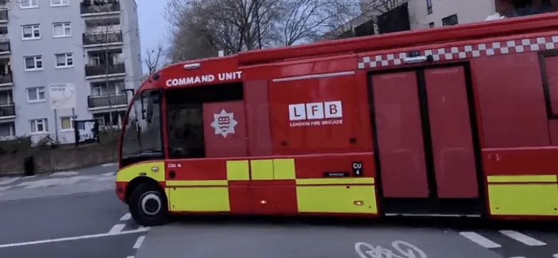 Cyclist Slams London Fire Brigade but Faces Massive Backlash for Misjudging Emergency Truck Maneuver