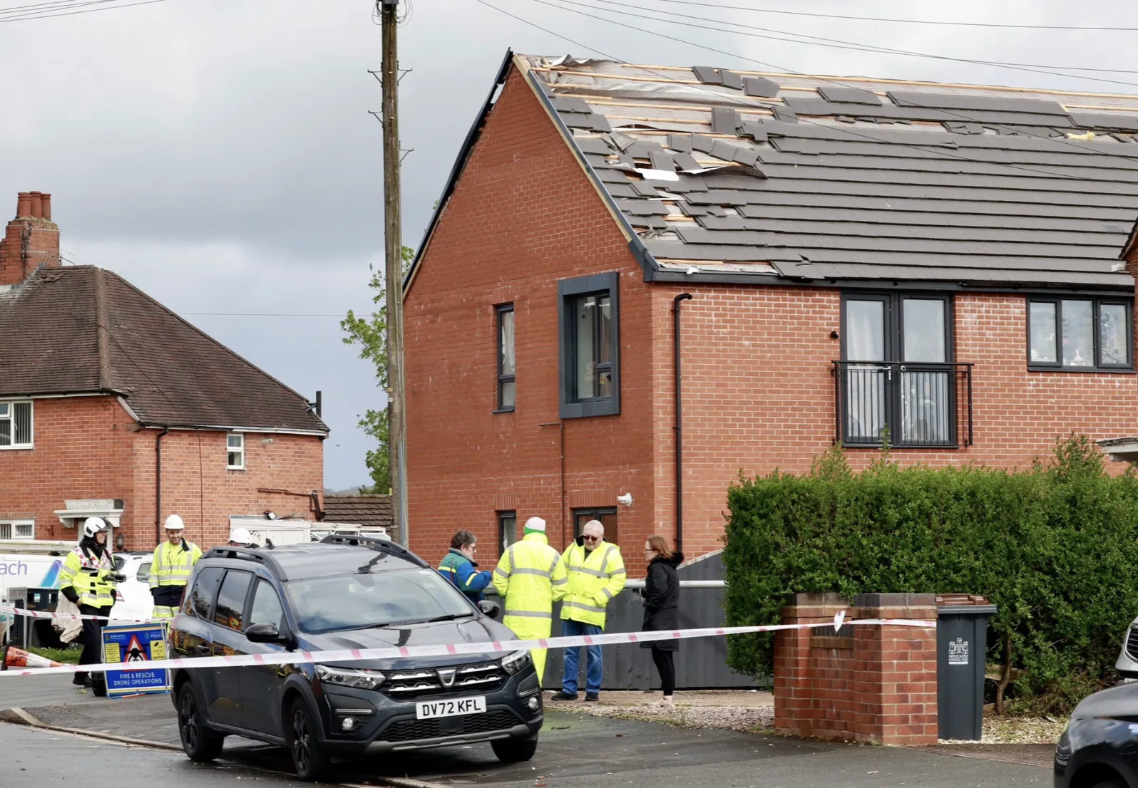Tornado Terror and 55mph Winds Wreak Havoc Across Britain as Met Office Issues Yellow Warning