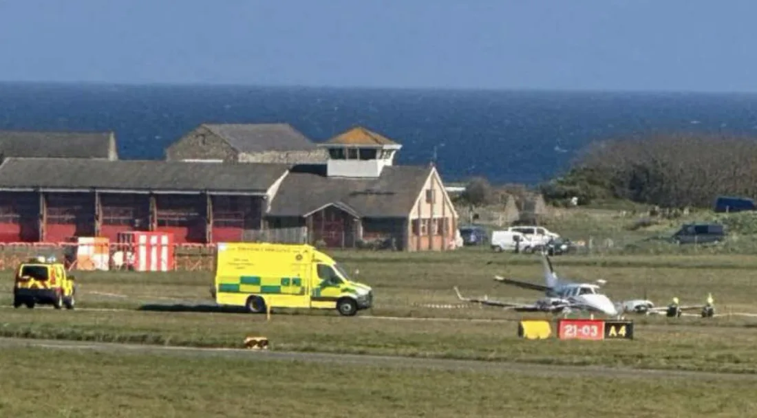 Isle of Man Airport Runway Closed After Small Plane Crash at Ronaldsway – Emergency Services Respond