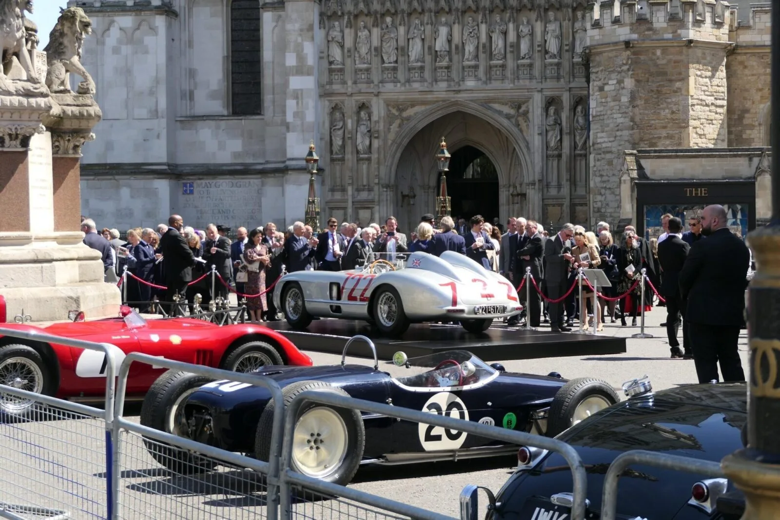 Stirling Moss Memorial Car 722 Becomes World’s Most Expensive Vehicle, Draws Racing Stars and Tight Security