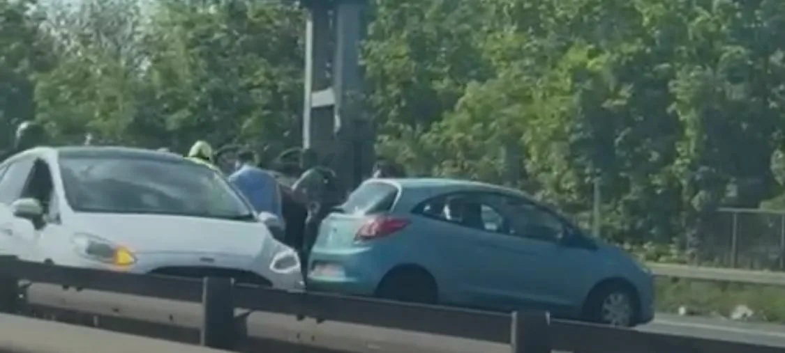 A2 Eastbound Chaos: Overturned Vehicle Near Ebbsfleet Causes Huge Traffic Delays