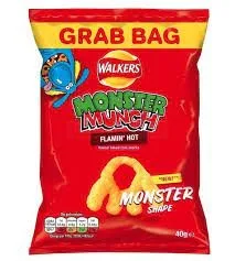 Monster Munch Flamin’ Hot NOT Axed – Walkers Confirms Spicy Crisps Just Got a Makeover!