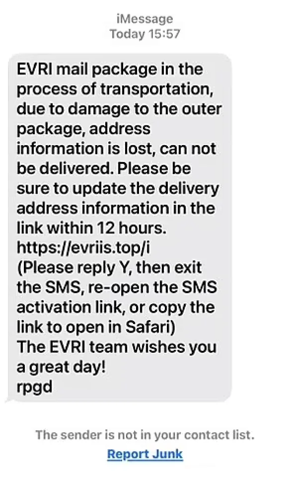 Evri Alerts UK Shoppers as Smishing Parcel Scams Soar 174% Amid Online Shopping Boom