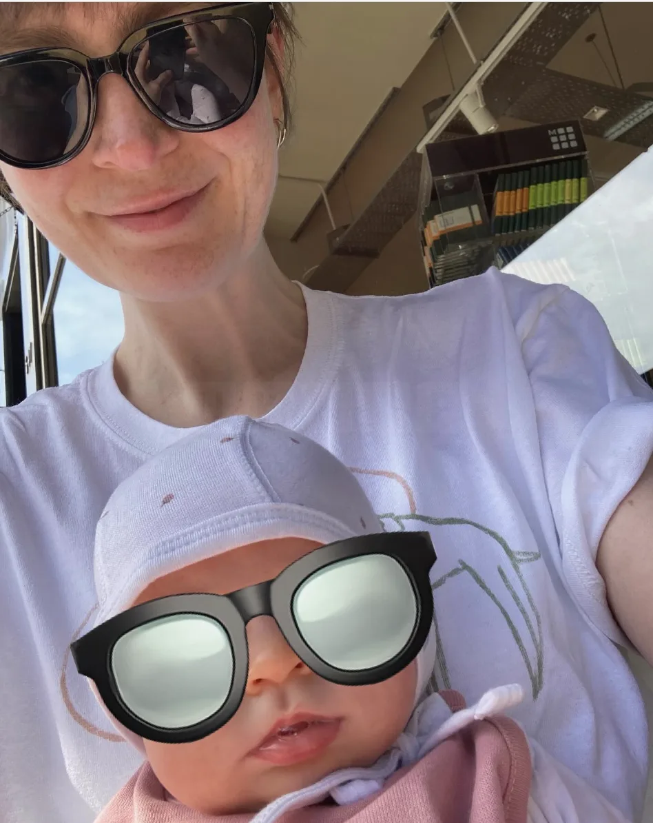 Bargain Hunt’s Natasha Raskin Sharp Shares Adorable Baby Jean Sunshine Snuggle Update