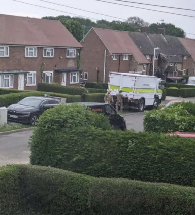 Bomb Squad Destroys Suspicious Substances in Caddington House as Police Launch Major Investigation