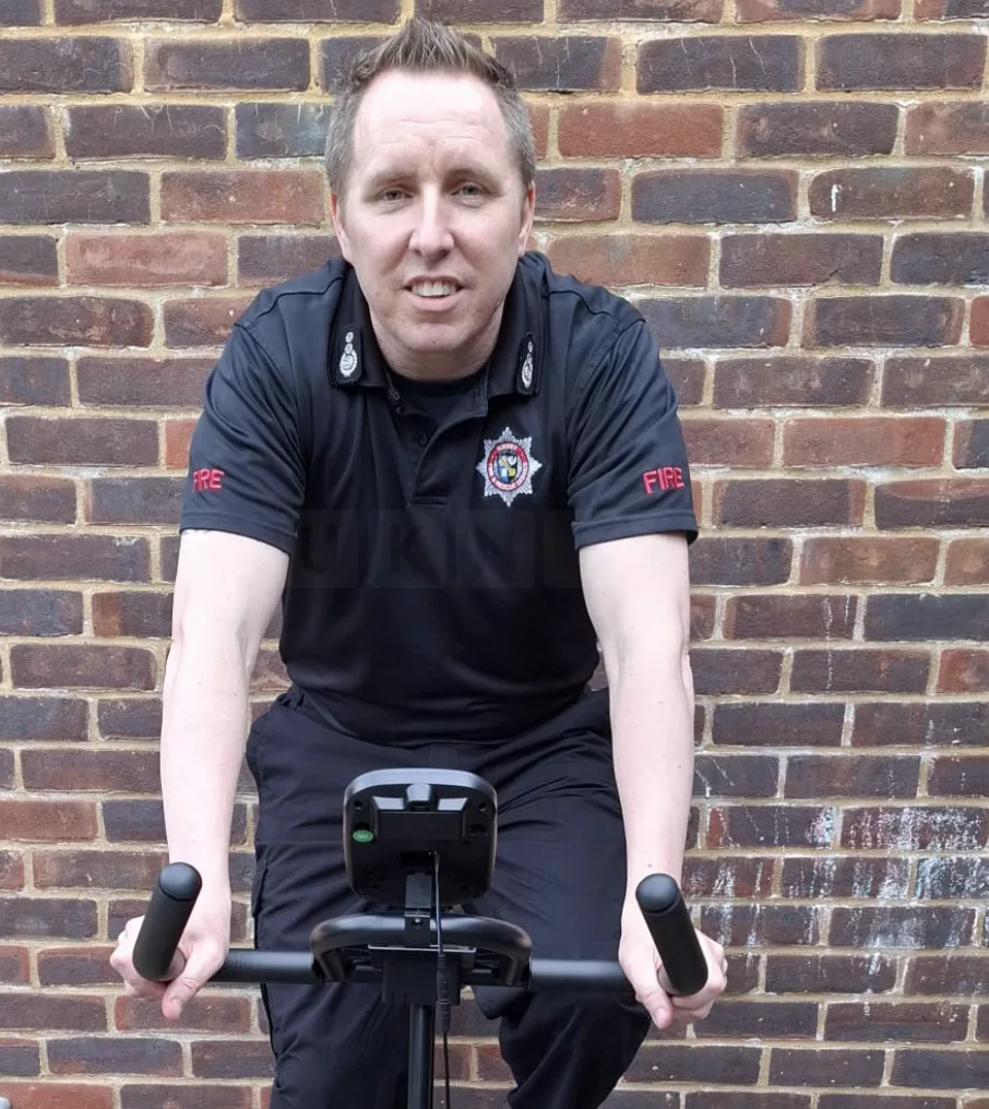 Surrey Fire Chief Bikes 31 Miles to Honour Road Deaths and Back Vision Zero