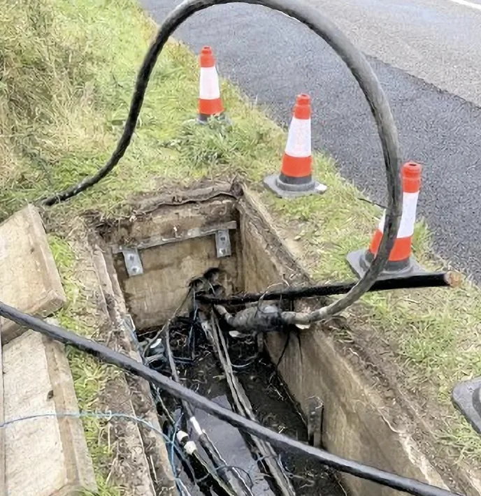 Two Held After Overnight Cable Theft Cuts Off Internet in Maidstone Village