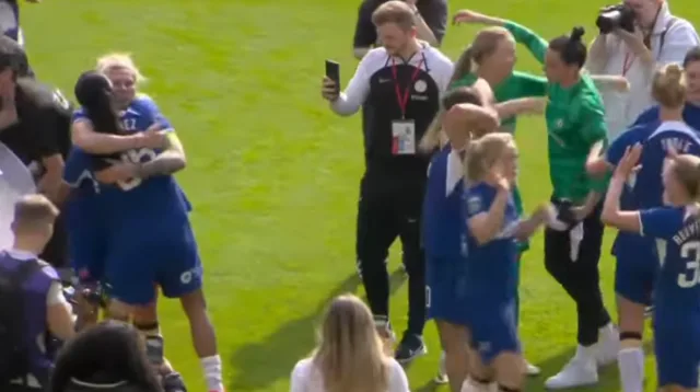 Chelsea Hammer Man Utd 6-0 at Old Trafford to Seal Fifth Straight WSL Title in Emma Hayes Farewell