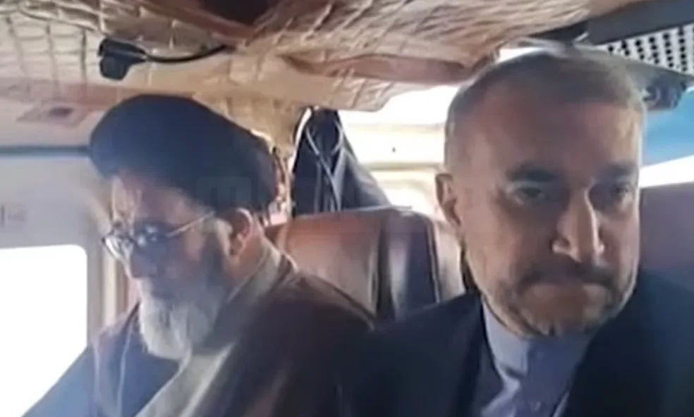 Helicopter Carrying Iranian President Raisi Crashes Near Azerbaijan Border – Rescue Teams Reach Wreckage After 12 Hours
