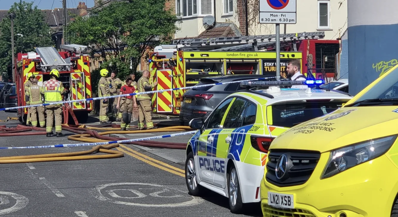 Tooting Blaze Rips Through Flats: Woman and Child Treated as Firefighters Tackle Fierce London Fire