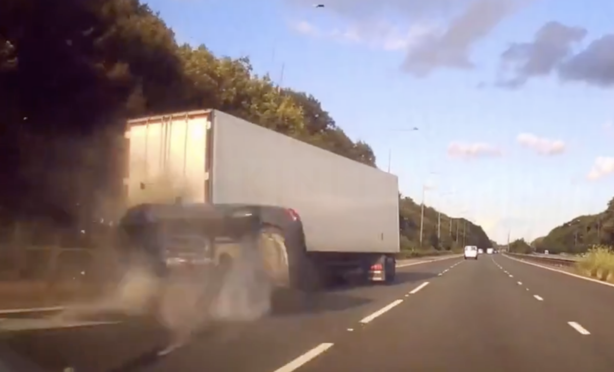 Speeding Volvo Crashes into Lorry on M2 – Passenger Left Disabled, Driver Jailed
