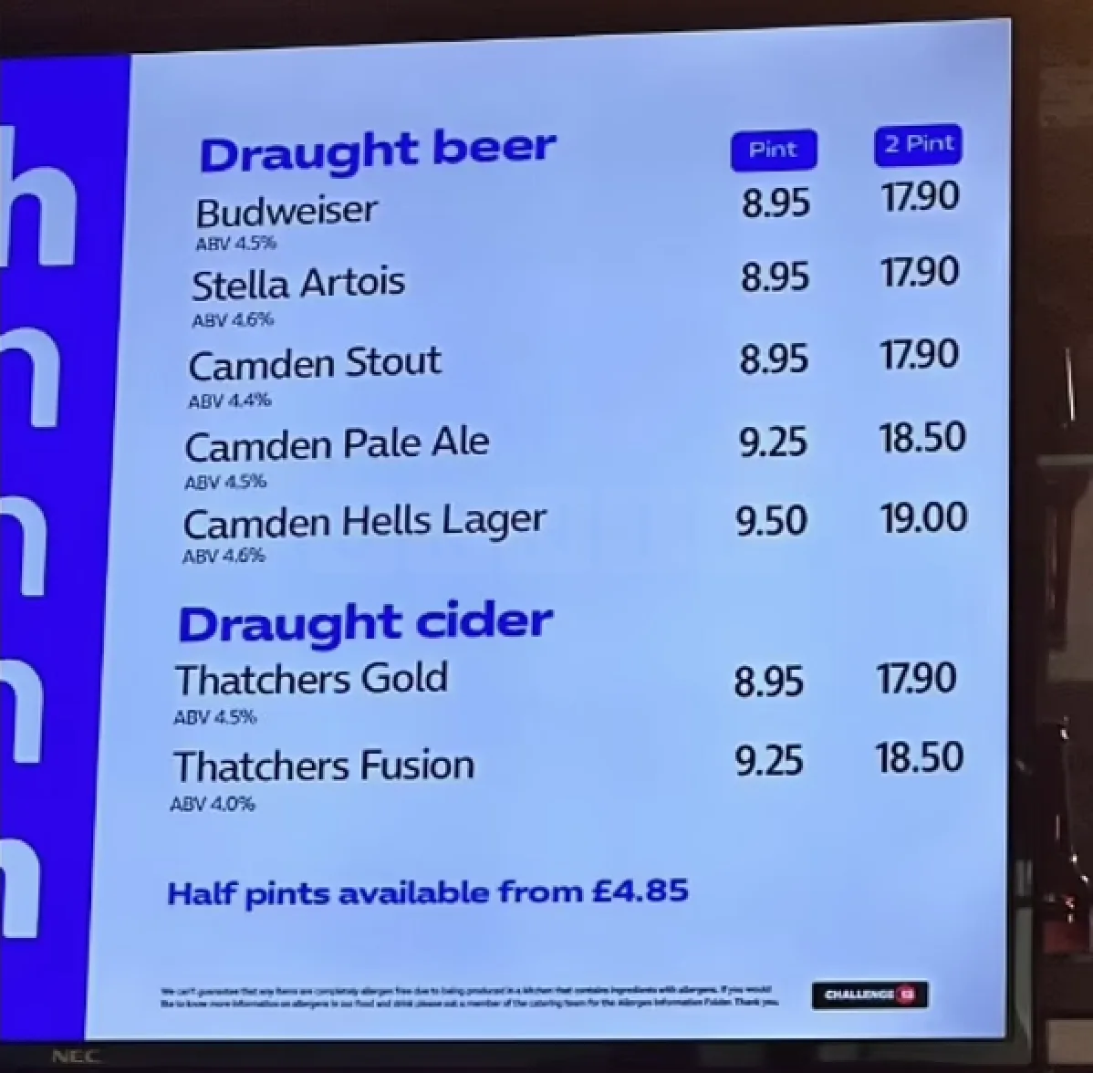 Darts Fans Fume as £9 Pints Sting at The O2 During Luke Littler’s Premier League Win