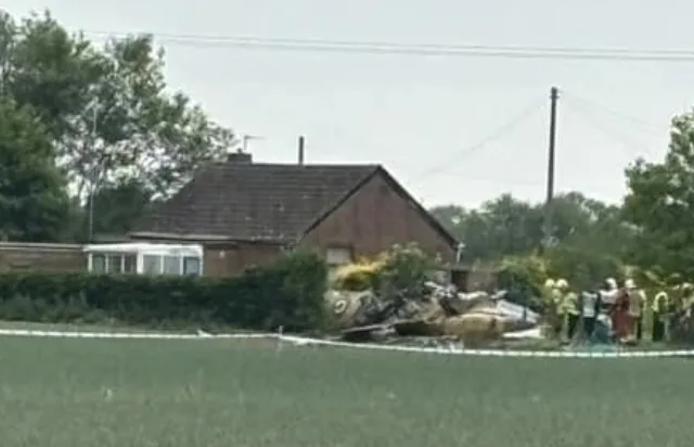 RAF Spitfire Crashes Near Coningsby: Pilot Killed Flying Rare D-Day Veteran Aircraft