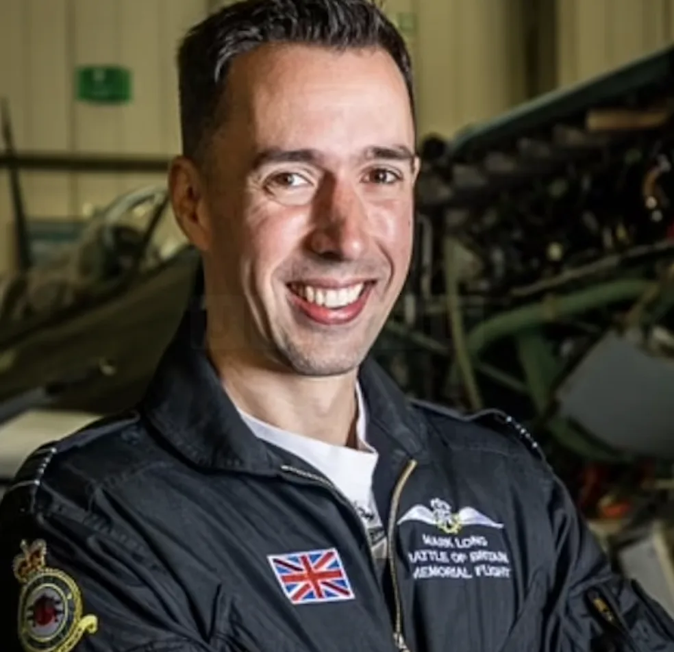 RAF Spitfire Pilot Mark Long Dies in Tragic Battle of Britain Airshow Crash
