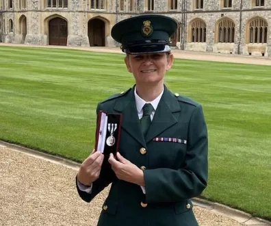 Paramedic Hero Vicki Brown Awarded King’s Ambulance Medal at Windsor Castle Ceremony