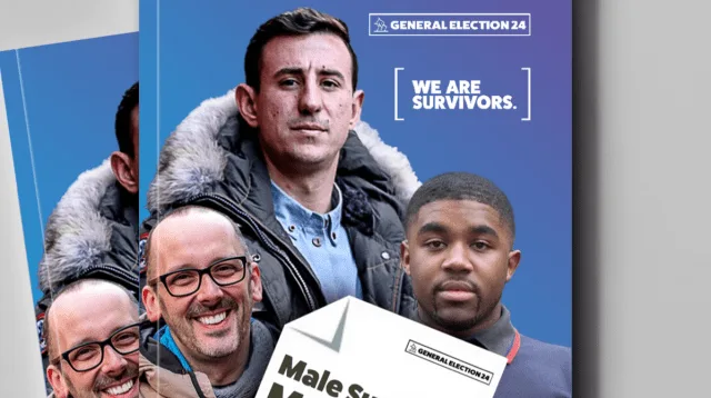 We Are Survivors Unveils MANifesto Ahead of UK Election to Champion Male Sexual Violence Victims